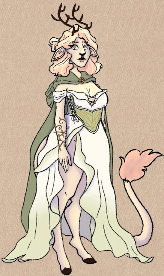Revna Drafey (Personal Dnd Character); digital 2023