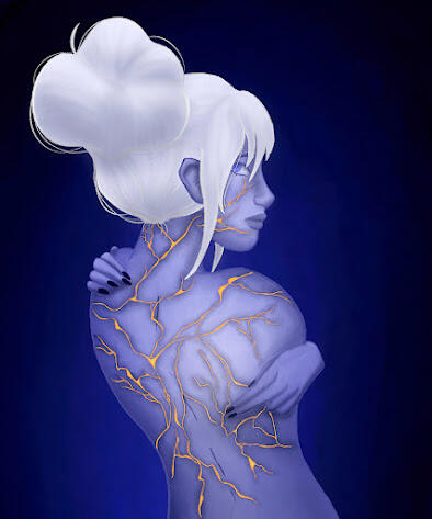 Healing (Kintsugi); digital 2025